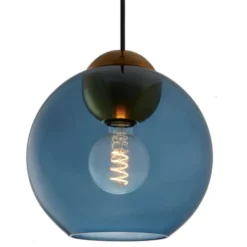 Halo Design Bubbles pendel, blå, Ø24 cm