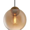 Halo Design Bubbles pendellampa, bärnstensfärgad, Ø24 cm