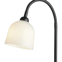 Halo Design Glow gulvlampe, opal/sort, 1-arm