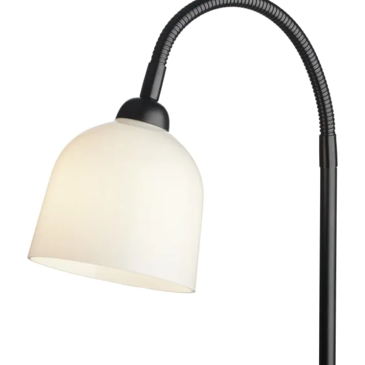 Halo Design Glow gulvlampe, opal/sort, 1-arm