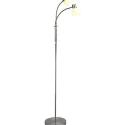 Halo Design Hudson gulvlampe, 2-armet, stål