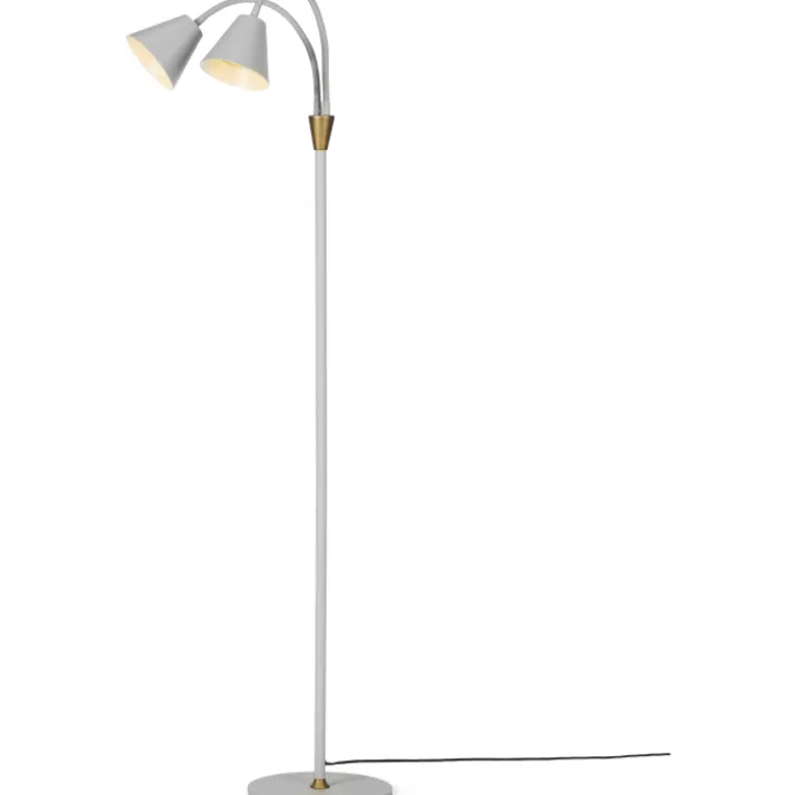 Halo Design Hygge gulvlampe, 2 spots, grå