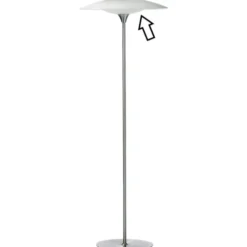 Halo Design reserveglas til Baroni gulvlampe, nederste skærm, Ø46 cm