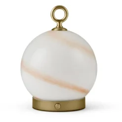 Halo Design Stockholm genopladelig bordlampe, brun