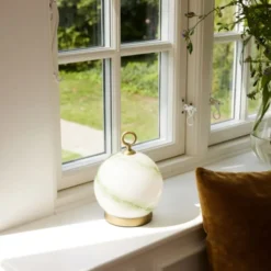 Halo Design Stockholm genopladelig bordlampe, grøn