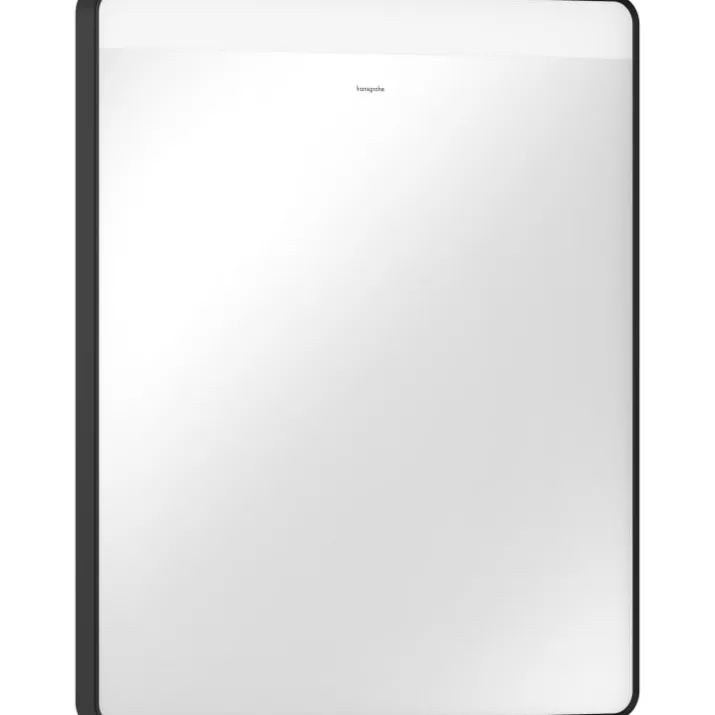 Hansgrohe Xarita Lite Q spejl med lys, 60x70 cm, sort