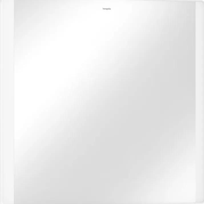 Hansgrohe Xarita Lite Q spejl med lys, 80x70 cm, hvid