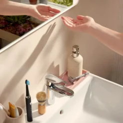 Hansgrohe Xarita Lite Q spejl med lys, sensor, 120x70 cm, hvid