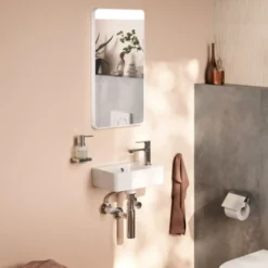 Hansgrohe Xarita Lite Q spejl med lys, sensor, 36x70 cm, hvid