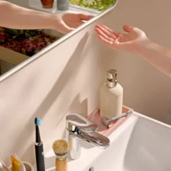 Hansgrohe Xarita Lite Q spejl med lys, sensor, 60x70 cm, hvid