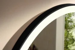 Hansgrohe Xarita Lite S spejl med lys, sensor, Ø70 cm, sort