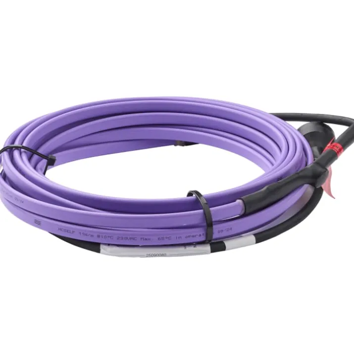 Heatcom PipeHeat Plus varmekabel, 242W, 22 meter
