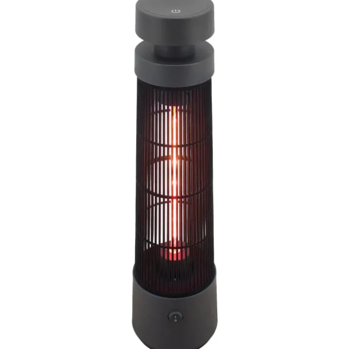 Heat1 Eco High-line terrassevarmer 1200W, sort