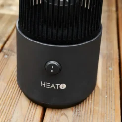 Heat1 Eco High-line terrassevarmer 1200W, sort