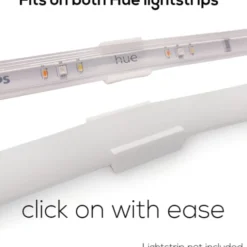 HiluX beslag til Hue LightStrip V4 & Gradient, 10-pak