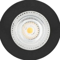 Hilux D1 indbygningsspot, 2,8W, 2700K, sort