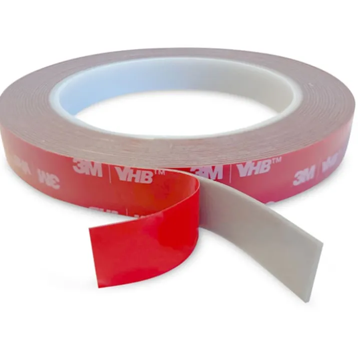 Hilux dobbeltklæbende tape, 5 meter, 14 mm