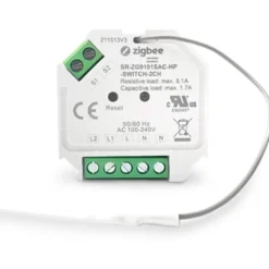 HiluX Mini ZigBee dobbeltafbryder, 2 x 390W