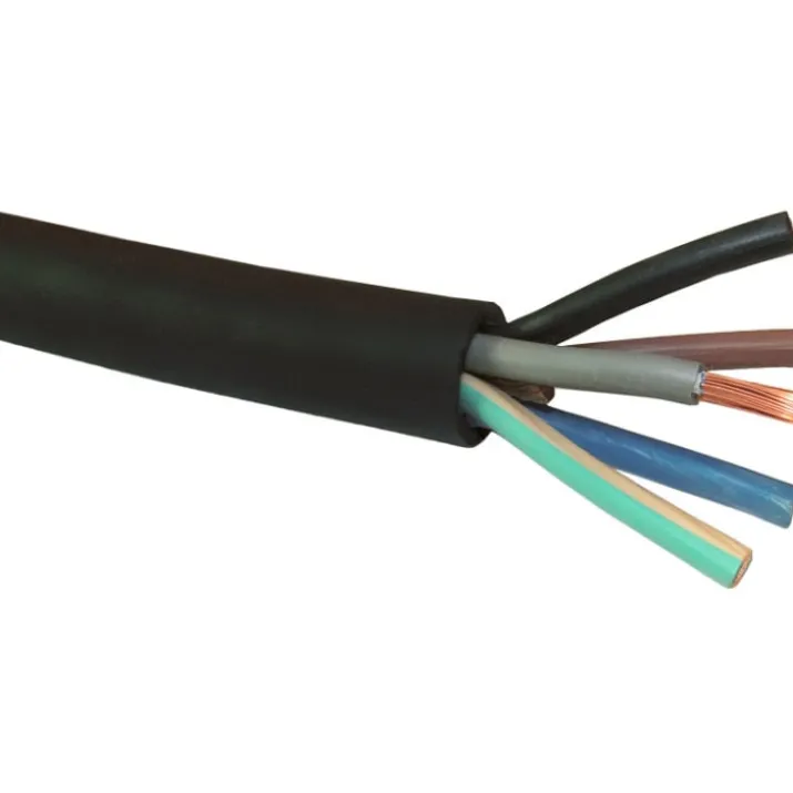 H07RN-F gummikabel, 5G6 mm², metervare