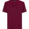 ID T-Time t-shirt, bordeaux, str. S