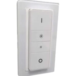 Indsats til Philips Hue dimmer med LK pure design ramme, hvid