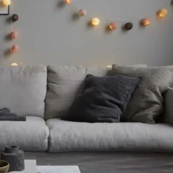Iris Lights Blush lyskæde, 20 kugler