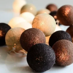 Iris Lights Brownie lyskæde, 35 kugler
