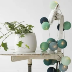 Iris Lights Cool Mint lyskæde, 35 kugler