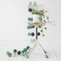 Iris Lights Cool Mint lyskæde, 35 kugler