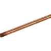 Jordspyd i kobber med gevind, Ø14,2 mm, 2 meter
