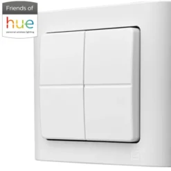 Jumitech 2-tryk for Philips Hue, Zigbee