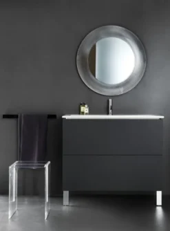 Kartell Laufen All Saints spejl med lys, transparent
