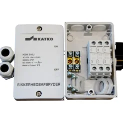 Katko KSM316U sikkerhedsafbryder M20, 3P+hj, 16A