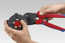 Knipex multicrimptang med 5 skifteindsatser, 250 mm