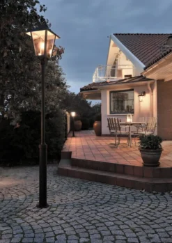 Konstsmide Benu parklampe, sort