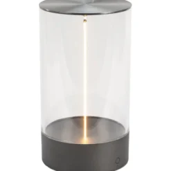 Konstsmide Edison udendørs genopladelig bordlampe, 23 cm