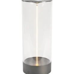 Konstsmide Edison udendørs genopladelig bordlampe, 32 cm