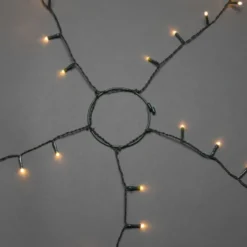 Konstsmide juletræskæde, 150 ravfarvede lys, 1,8 meter