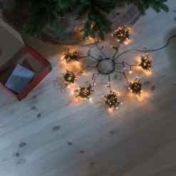 Konstsmide juletræskæde, 240 ravfarvede lys, 2,4 meter