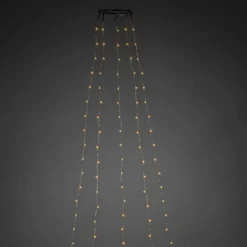 Konstsmide juletræskæde, 300 ravfarvede lys, 3 meter