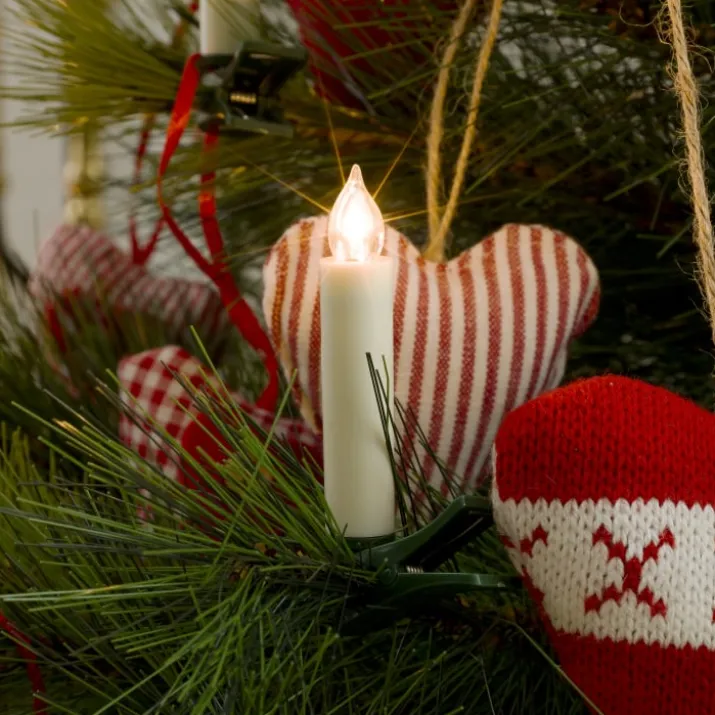 Konstsmide juletræslys, 5 stk, 8 cm, forlængersæt