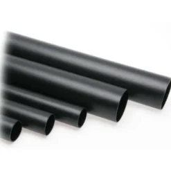 Krympeflex med lim, Ø6/2 mm, sort - 3,5 meter