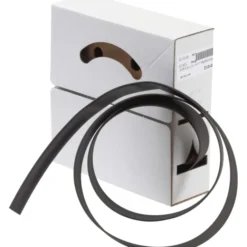 Krympeflex uden lim, Ø2,4/1,2 mm, sort - 10 meter
