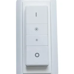 LAB3D indsats til Philips Hue V1 dimmer med LK Opus 66 ramme, hvid