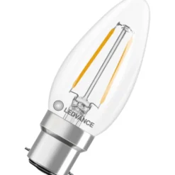 Ledvance B22D kertepære, 2700K, 1,8W