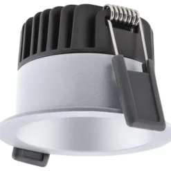 Ledvance Darklight indbygningsspot, 3000K, sølv
