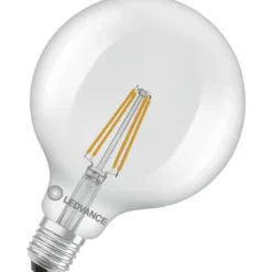 Ledvance E27 globepære, 2700K, 5,9W