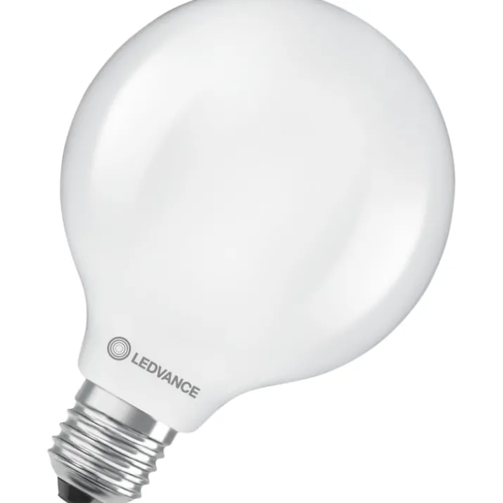 Ledvance E27 globepære, 6500K, 7,2W
