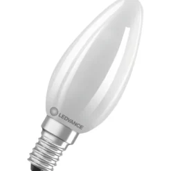 Ledvance E14 kertepære, 2700K, 2,2W