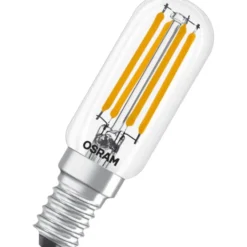 Ledvance E14 køleskabspære, 2700K, 4,8W